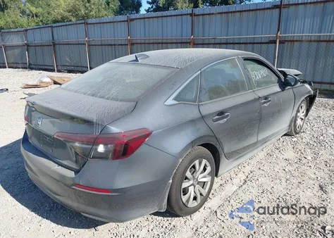 2025 Honda Civic Lx from USA, damaged, VIN 2HGFE2F29SH592627